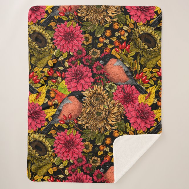 Couverture Sherpa Jardin d'automne 2 (Devant)