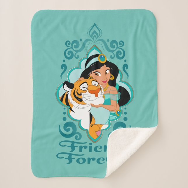 Couverture Sherpa Jasmine & Rajah "Les amis pour toujours" (Devant)