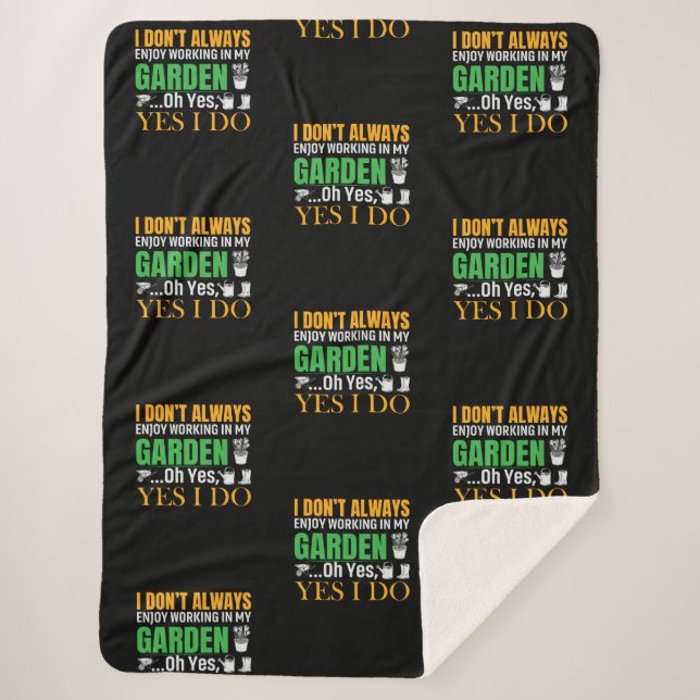 Couverture Sherpa Je n'ai pas toujours plaisir à travailler dans mon (Devant)