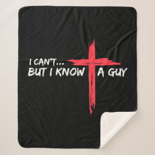 Couverture Sherpa Je ne peux pas mais je connais un gars Jésus Croix
