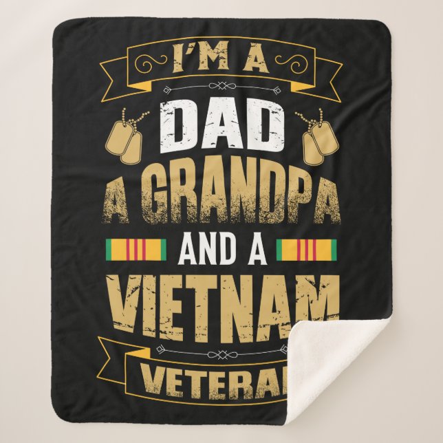 Couverture Sherpa Je suis papa, grand-père et vétéran du Vietnam (Devant)