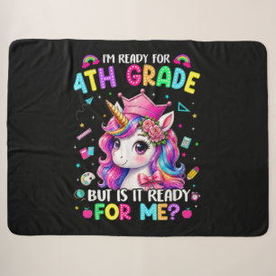 Couverture Sherpa Je suis prêt pour la licorne de 4e année Premier j