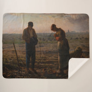 Couverture Sherpa Jean-François Millet - L'Angelus