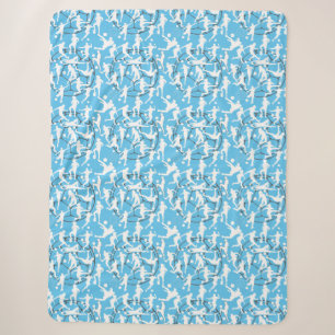 Couverture Sherpa Jeu de football Motif.b