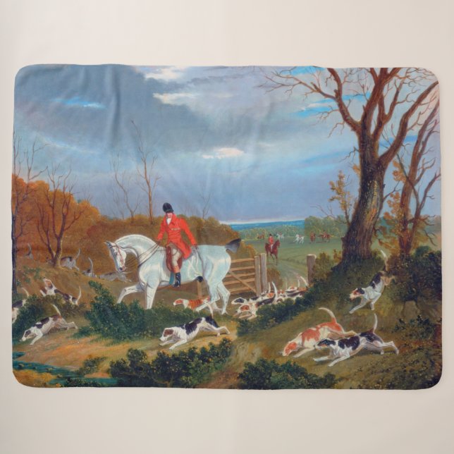 Couverture Sherpa John Frederick Herring The Suffolk Hunt 1833 (Devant (Horizontal))