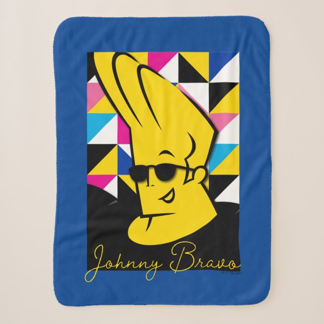 Couverture Sherpa Johnny Bravo Pop Art Graphic (Devant)
