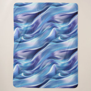 Couverture Sherpa Joli bleu pourpre Dreamy