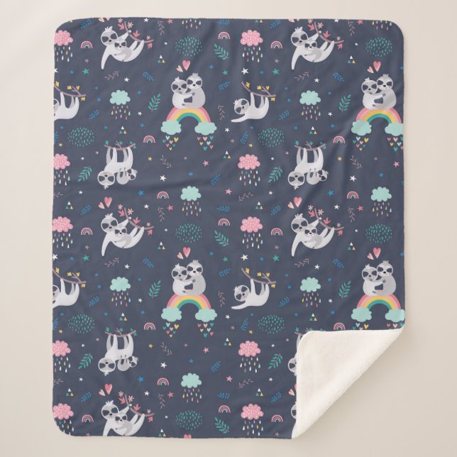 Couverture Sherpa Jolies fentes Sherpa Blanket (Devant)