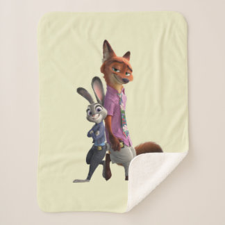 Couverture Sherpa Judy and Nick Best Buds