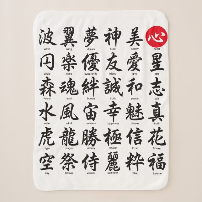 Couverture Sherpa Kanji populaire au Japon (Devant)