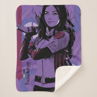 Couverture Sherpa Kate Bishop Graphic