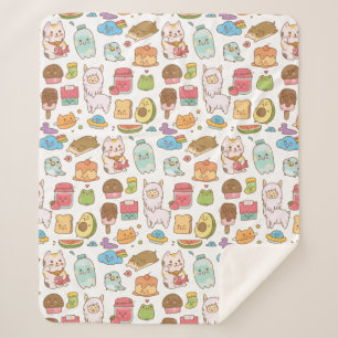 Couverture Sherpa Kawaii Sherpa Blanket
