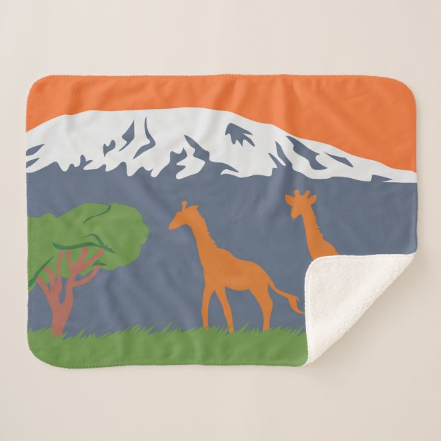 Couverture Sherpa Kilimanjaro (Devant (Horizontal))