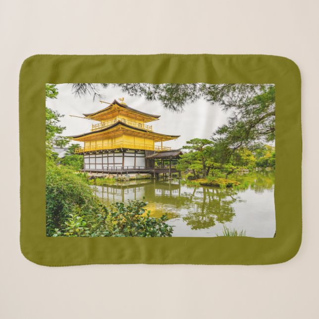 Couverture Sherpa Kinkaku-ji, le pavillon d'or, Kyoto (Devant (Horizontal))