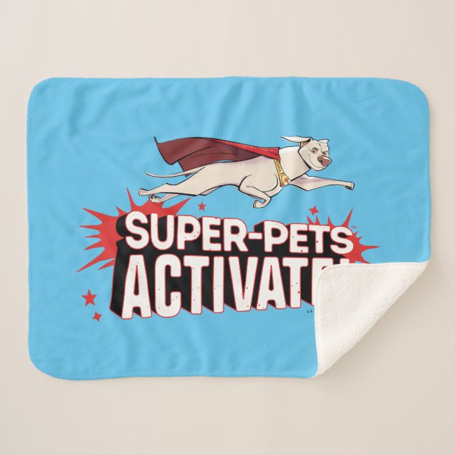 Couverture Sherpa Krypto : Super-Animaux Activez ! (Devant (Horizontal))