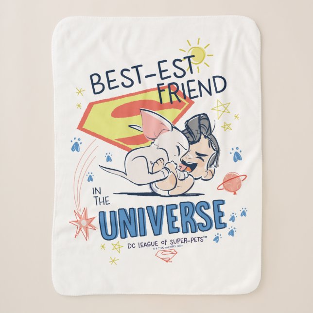 Couverture Sherpa Krypto & Superman : meilleur ami dans l'univers (Devant)