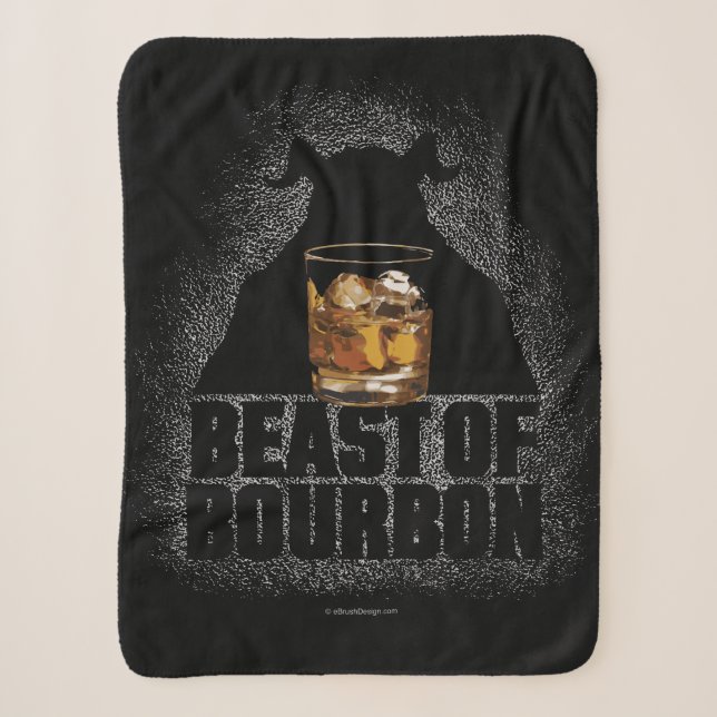 Couverture Sherpa La Bête De Bourbon Sherpa Blanket (Devant)