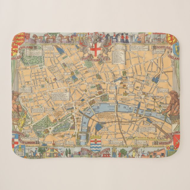 Couverture Sherpa La carte des enfants de Londres, Angleterre (Devant (Horizontal))