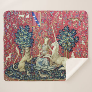 Couverture Sherpa La Dame et la licorne, Vue