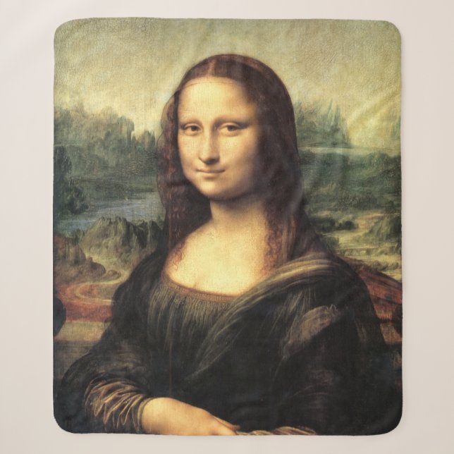 Couverture Sherpa La Mona Lisa Leonardo da Vinci (Devant)