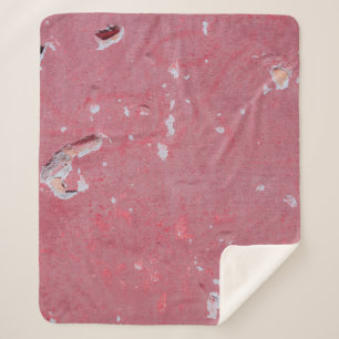 Couverture Sherpa La texture de l'ancien mur avec des rayures, des f