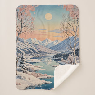 Couverture Sherpa La tranquillité d'hiver