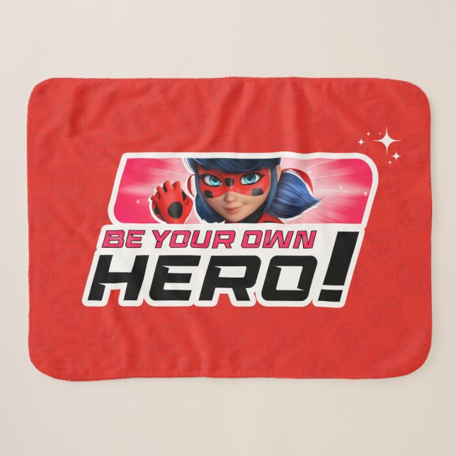Couverture Sherpa Ladybug miraculeux | Soyez votre propre héros (Devant (Horizontal))