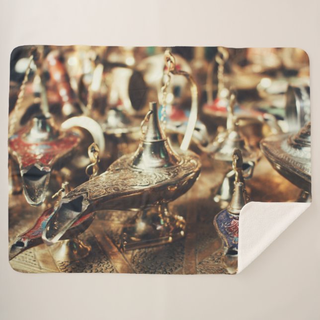 COUVERTURE SHERPA LAMPS MAGIQUES (Devant (Horizontal))