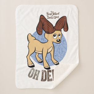 Couverture Sherpa L'ANNÉE SANS SANTA CLAUS™   Vixen "Oh Deer"