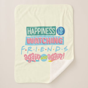 Couverture Sherpa Le bonheur regarde les amis™ encore et encore