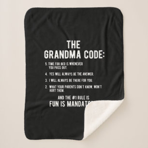 Couverture Sherpa Le code de grand-mère Le divertissement est obli