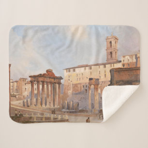 Couverture Sherpa Le Forum romain antique (par Ippolito Caffi)