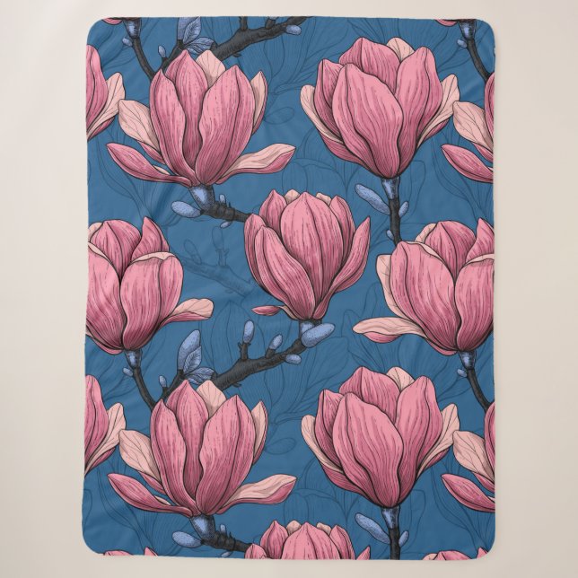 Couverture Sherpa Le jardin de Magnolia (Devant)