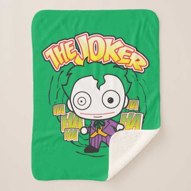 Couverture Sherpa Le Joker - Mini (Devant)