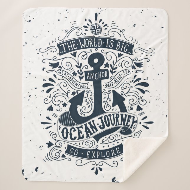 Couverture Sherpa Le monde est grand - allez les explorent (Devant)