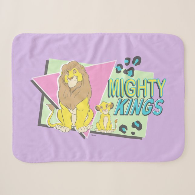 Couverture Sherpa Le Roi Lion| Rois puissants (Devant (Horizontal))