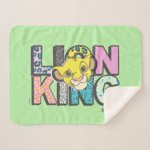 Couverture Sherpa Le Roi Lion  Simba #Roar