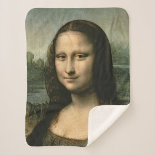 Couverture Sherpa Leonardo da Vinci Mona Lisa, c.1503-6