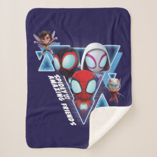 Couverture Sherpa L'équipe Spidey avec Ant-Man et la Guêpe