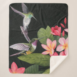 Couverture Sherpa Les colibris de la Plumeria