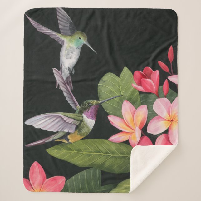 Couverture Sherpa Les colibris de la Plumeria (Devant)