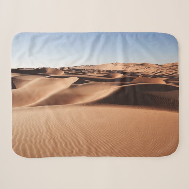 Couverture Sherpa Les déserts | Dunes de sable des Émirats arabes un (Devant (Horizontal))