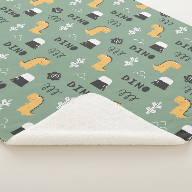 Couverture Sherpa Les dinosaures ! Sherpa Blanket (3/4)