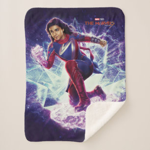 Couverture Sherpa Les merveilles Mme Marvel Star Graphic