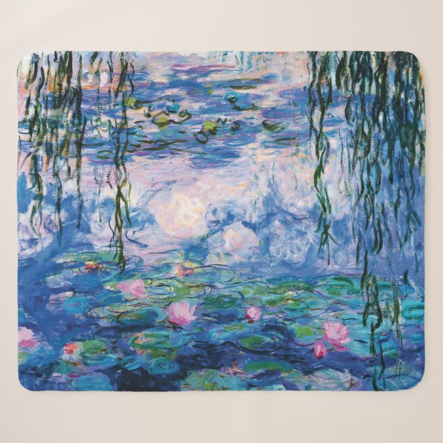 Couverture Sherpa Les nénuphars de Monet (Devant (Horizontal))