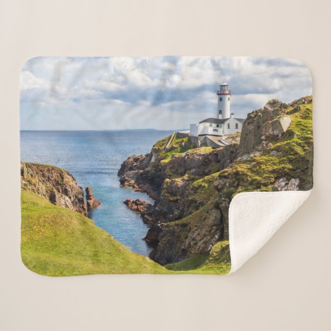 Couverture Sherpa Les phares | Fanad Head Lighthouse Irlande (Devant (Horizontal))