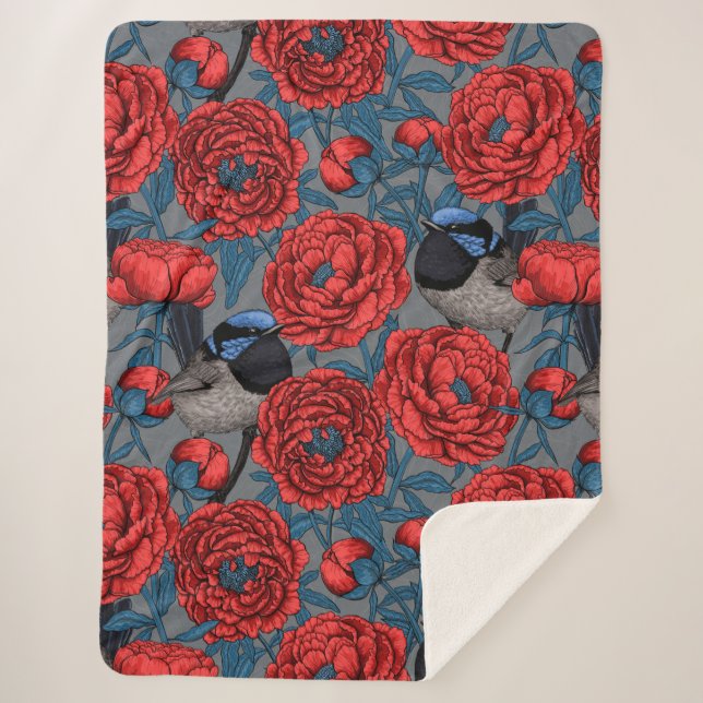 Couverture Sherpa Les pivoines et les brunes (Devant)