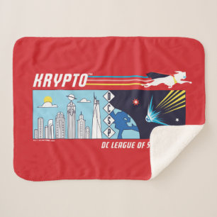 Couverture Sherpa L'espace extra-atmosphérique de Krypto vers la m