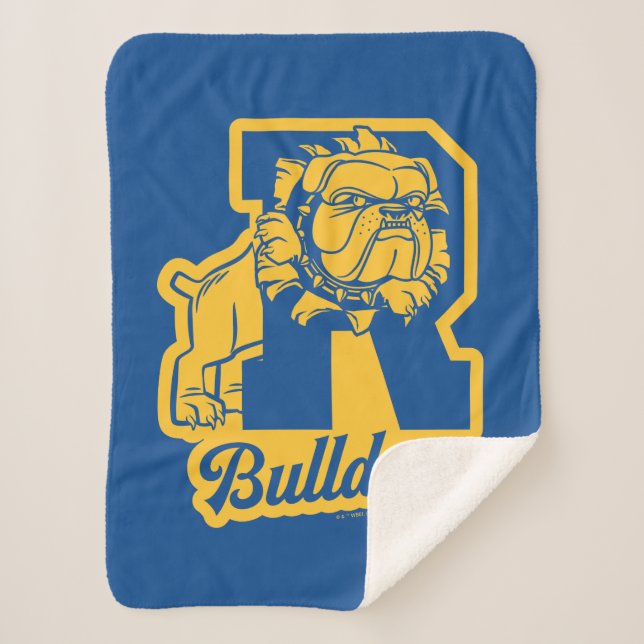 Couverture Sherpa Letterman Riverdale Bulldogs (Devant)