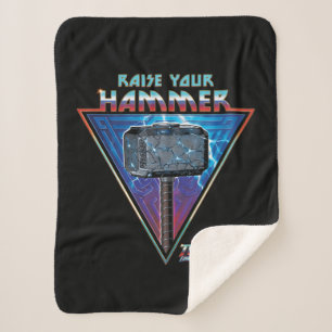 Couverture Sherpa Levez Votre Marteau - Graphique Mjölnir